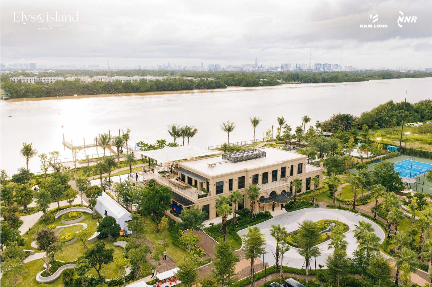 View sông thực tế tại Elyse Island